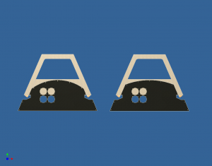 The two available instrument panel designs.