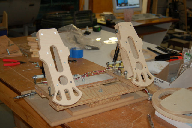 DIY Rudder Pedals for Flight Simulator 